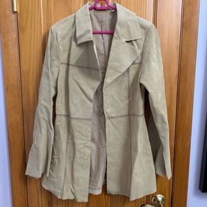 Beautiful Leather Jacket /Blazer NWOT